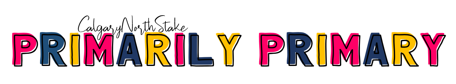 North Stake Primary Presidencies Newsletter Header image